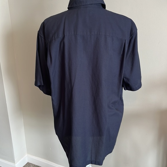 STRUCTURE men’s button-down, short sleeve shirt - Picture 3 of 4